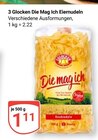 Die Mag Ich Eiernudeln im Angebot bei GLOBUS in Neustadt Die Mag Ich Eiernudeln Angebote von 3 Glocken bei GLOBUS Neustadt für 1,11 €