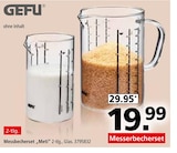 Messbecherset "Meti" von GEFU im aktuellen Segmüller Prospekt für 19,99 €