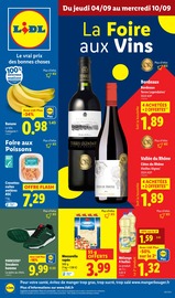Prospectus Lidl "La Foire aux Vins" en cours à Joué-lès-Tours, Page 1 Catalogue Lidl en cours à Joué-lès-Tours, "La Foire aux Vins", Page 1