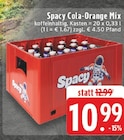 EDEKA Xanten - Spacy Cola-Orange Mix Angebot im Prospekt Spacy Cola-Orange Mix bei EDEKA im Xanten Prospekt für 10,99 €