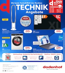 Staubsauger im dodenhof TechnikWelt Prospekt "Top Angebote" mit 1 Seiten (Bremen)