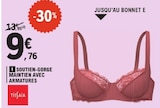 Soutien-gorge maintien avec armatures - Tissaia - E.Leclerc à Montpellier Soutien-gorge maintien avec armatures - Tissaia en promo chez E.Leclerc Montpellier à 9,76 €