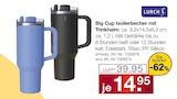 Big Cup Isolierbecher mit Trinkhalm Angebote von Lurch bei Möbel Inhofer Aalen für 14,95 €