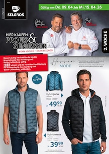 Selgros Prospekt HIER KAUFEN PROFIS & GENIESSER mit 16 Seiten