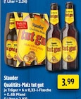 Qualitäts-Malz tut gut Angebote von Stauder bei EDEKA Gelsenkirchen für 3,99 €