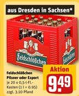 Pilsner im Angebot bei REWE in Wandlitz Pilsner Angebote von Feldschlößchen bei REWE Wandlitz für 9,49 €