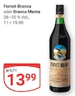 Fernet-Branca Angebote bei GLOBUS Altenburg für 13,99 €