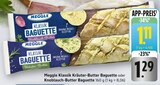 Klassik Kräuter-Butter Baguette Angebote von Meggle bei EDEKA Heilbronn für 1,11 €