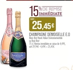 Champagne E.O - Demoiselle en promo chez Supermarchés Match Mouvaux à 25,45 €