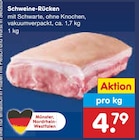Schweine-Rücken Angebote bei Netto Marken-Discount Hagen für 4,79 €