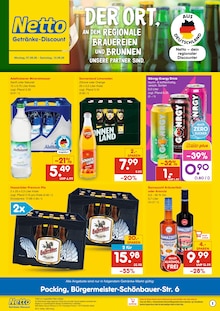 Aktueller Netto Marken-Discount Prospekt (Pocking) Netto Marken-Discount Prospekt "DER ORT, AN DEM DU IMMER AUSGEZEICHNETE PREISE FINDEST." mit Seiten (Pocking)