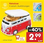Keksdose im Angebot bei Netto Marken-Discount in Nordhausen Keksdose Angebote von Volkswagen bei Netto Marken-Discount Nordhausen für 2,99 €