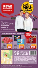 REWE Prospekt "Dein Markt" für Ettlingen, 30 Seiten, 15.04.2024 - 20.04.2024