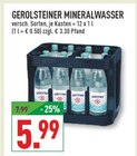 Mineralwasser Angebote von Gerolsteiner bei Marktkauf Bad Salzuflen für 5,99 €