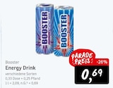 Energy Drink Angebote von Booster bei Konsum Dresden für 0,69 €