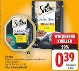 Classics Geflügel Cocktail von Sheba für 0,39 € bei E center im Angebot Classics Geflügel Cocktail von Sheba im aktuellen E center Prospekt