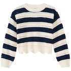 Mädchen Pullover mit Streifen im Angebot bei Ernstings family in Detmold Mädchen Pullover mit Streifen Angebote bei Ernstings family Detmold für 17,99 €