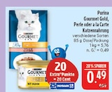 Aktuelle Katzenfutter Angebote bei Marktkauf in Nürnberg Aktuelles Gourmet Gold Perle oder a la Carte Katzennahrung Angebot bei Marktkauf in Nürnberg ab 0,49 €