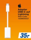 Adapter USB-C auf Lightning Angebote von Apple bei expert Wetzlar für 35,00 €