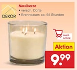 Netto Marken-Discount Flörsheim-Dalsheim - Maxikerze Angebot im Prospekt Maxikerze bei Netto Marken-Discount im Flörsheim-Dalsheim Prospekt für 9,99 €