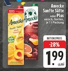 Sanfte Säfte oder Plus Angebote von Amecke bei E center Kamp-Lintfort für 1,99 €