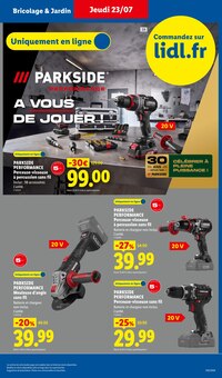 Catalogue Lidl, 23/07/2026 - 29/07/2026, L'ÉTÉ IMBATTABLE, 64 pages Prospectus Lidl en cours, "L'ÉTÉ IMBATTABLE", 64 pages