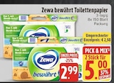 bewährt Toilettenpapier von Zewa im aktuellen EDEKA Prospekt für 2,99 €