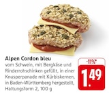 Alpen Cordon bleu im Angebot bei EDEKA in Pforzheim Alpen Cordon bleu Angebote bei EDEKA Pforzheim für 1,49 €