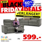 Aruba 3-Sitzer oder 2-Sitzer Sofa bei Seats and Sofas im Stolberg Prospekt für 599,00 €