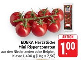 EDEKA - Mini Rispentomaten Angebot im Prospekt Mini Rispentomaten bei EDEKA im Prospekt "" für 1,00 €