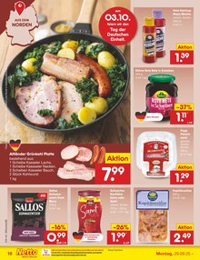Kassler im Netto Marken-Discount Prospekt "Aktuelle Angebote" mit 62 Seiten (Kassel)