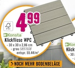 Hornbach Esslingen - Klickfliese WPC Angebot im Prospekt Klickfliese WPC bei Hornbach im Esslingen Prospekt für 4,99 €