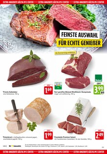 Rindfleisch im aktuellen E center Prospekt (Ulm) Rindfleisch im E center Prospekt "Aktuelle Angebote" mit 89 Seiten (Ulm)