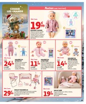 Promos Poupée dans le catalogue "EMBARQUEZ POUR LE PAYS DES JOUETS" de Auchan Hypermarché Poupée en promo dans le catalogue Auchan Hypermarché à la page 25