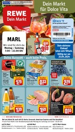 REWE Prospekt "Dein Markt" mit 30 Seiten (Marl)