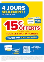 Catalogue Bricolage Castorama en cours à Milly-la-Forêt et alentours, "4 JOURS SEULEMENT !", 1 page, 13/06/2025 - 16/06/2025