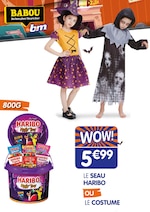 Catalogue Babou à Le Blanc-Mesnil, avec 1 pages Prospectus Babou à Le Blanc-Mesnil, "Le seau Haribo ou le costume", 1 pages, 19/10/2020 - 31/10/2020