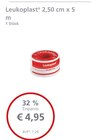LINDA Müllheim - Leukoplast Angebot im Prospekt Leukoplast bei LINDA im Müllheim Prospekt für 4,95 €
