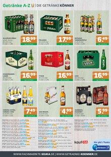 Bier im Getränke A-Z Prospekt "DIE GETRÄNKEKÖNNER" mit 4 Seiten (Eberswalde)