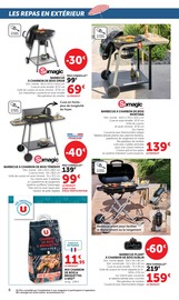 Promos Barbecue dans le catalogue "LES PRIX BAS de l'été" de Hyper U Barbecue en promo dans le catalogue Hyper U à la page 6