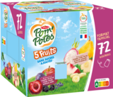 GOURDES DE COMPOTE 5 FRUITS POM'POTES - POM POTES dans le catalogue Auchan Hypermarché