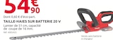 Promo Taille-haies sur batterie 20 v à 54,90 € dans le catalogue Mr. Bricolage à La Ferté-sous-Jouarre