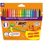 18 feutres de coloriage - BIC en promo chez Carrefour 18 feutres de coloriage - BIC dans le catalogue Carrefour
