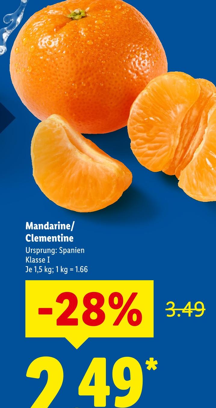 Mandarine/Clementine