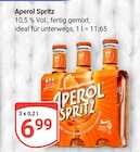 Spritz Angebote von Aperol bei GLOBUS Salzgitter für 6,99 €