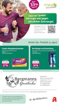 mea - meine apotheke Prospekt Unsere April-Angebote mit 4 Seiten
