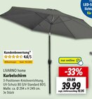 Kurbelschirm Angebote von LIVARNO home bei Lidl Bad Kreuznach für 39,99 €