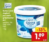Aktuelle Joghurt Angebote bei Netto Marken-Discount in Heilbronn Aktuelles Joghurt pur nach griechischer Art Angebot bei Netto Marken-Discount in Heilbronn ab 1,89 €