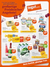 Aktueller tegut Supermarkt Prospekt in Marburg und Umgebung, "tegut… gute Lebensmittel" mit 27 Seiten, 04.11.2024 - 09.11.2024