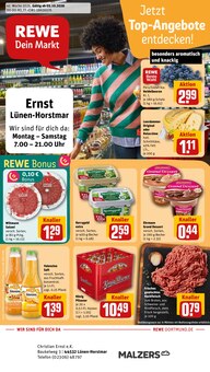 Bier im aktuellen REWE Prospekt (Lünen) Bier im REWE Prospekt "Dein Markt" mit 33 Seiten (Lünen)